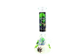 Clear Beaker Base Glass Water Pipe (Alien Print)