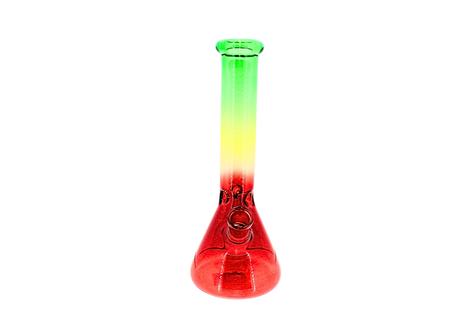 Rasta Beaker Glass Waterpipe (13227)