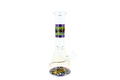 M-Clear Beaker Base Water Pipe (Psychedelic Swirl Print)